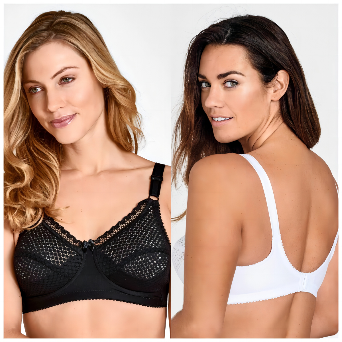 (4 piezas) Ropa interior de lunares de algodón puro-ES