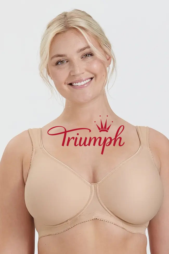 Triumph - (3 pakuotės) Paprasta pilno kaušelio push-up liemenėlė-LT