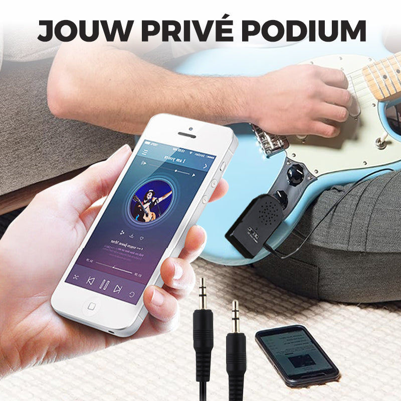🎸Mini prenosni ojačevalnik za električne kitare kompletas-LT