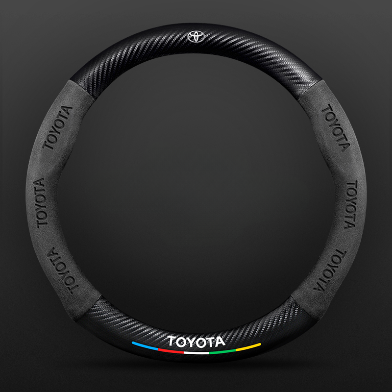 "TrackVibe" | Juodas ogljikovih vlaken zomšos vairo užvalkalas – neslystantis ir resistant dilimui-LT