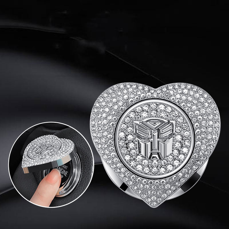 Hot sale 2025đ„ZaĆĄÄitni etui za zagon z enim gumbom, okraĆĄen z diamanti-SI