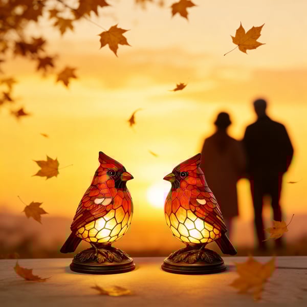 ⏰Τελευταία ημέρα εκπτώσεων – 49% έκπτωση🐦Χειροποίητο φωτιστικό σε σχήμα πουλιού, αρχηγός αίρεσης με κόκκινη στολή-GR