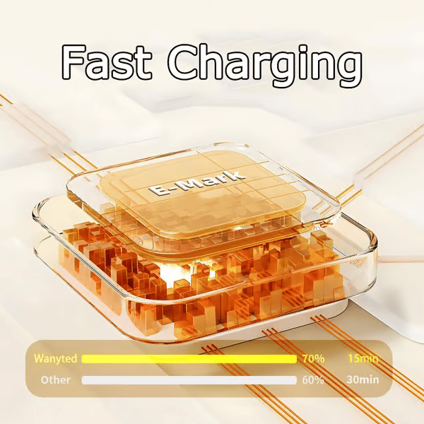 🔥4 v 1 USB polnilni kabel, hitro polnjenje⚡-GR