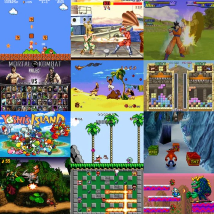 Game Stick - Igralna konzola + 2 igralna krmilnika-GR