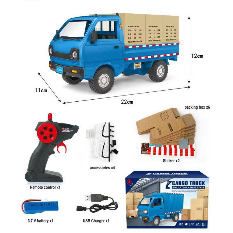 🔥🎁 Igrača za prevoz kontejnerjev na daljinsko upravljanje, polnilnica 🎮🚚-SI