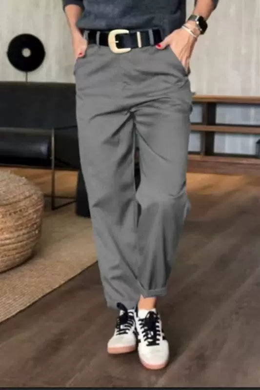 Ριγέ παντελόνι Shapewear - Limited Edition-GR