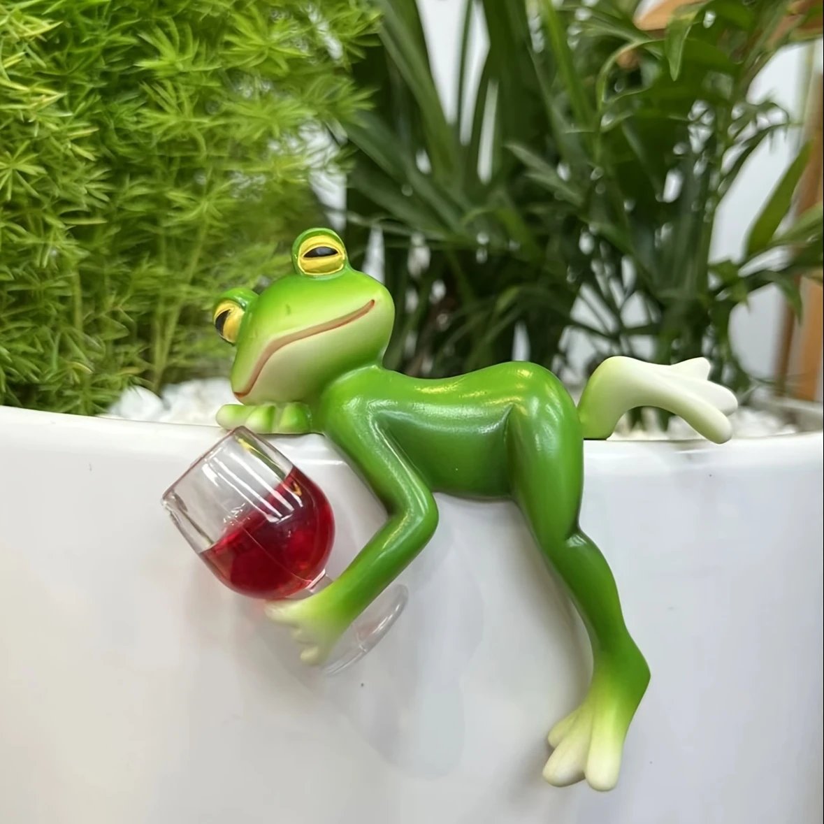 🔥 IŠPARDAVIMAS 🐸🍷 Kabantis vazono dzözkalas – varlė-LT