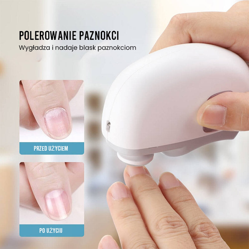 🔥2 w 1 Zmotoryzowane, polerowane avtomatyczne obcinaczki do paznoksi🎁