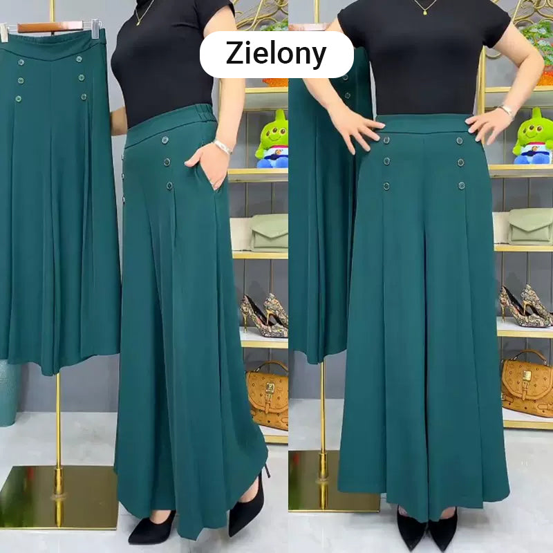 ✨Pantalones anchos con pliegues y estilo-ES