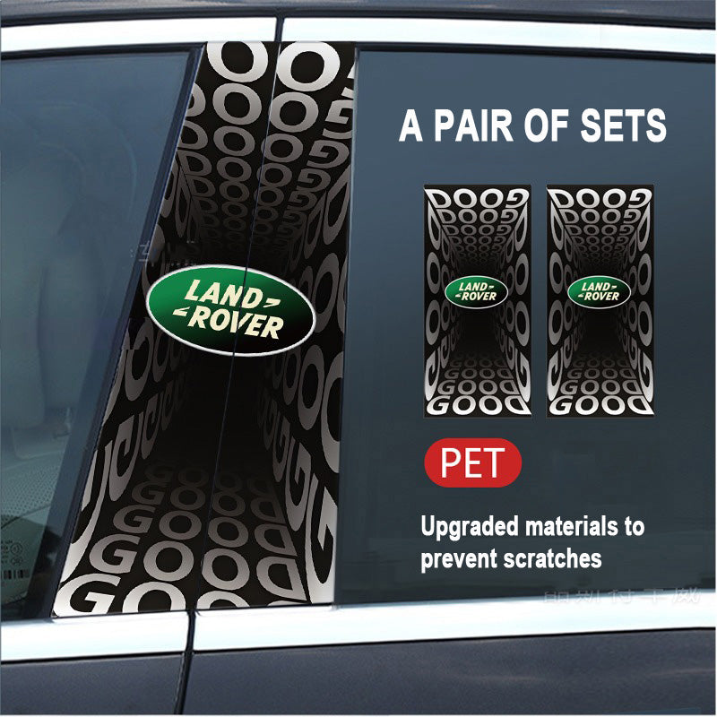 🔥Išpardavimas🔥2025 m. automobilio „Creative“ B statramsčio modifikavimo HD apsauginė plėvelė (2 vnt.)-LT