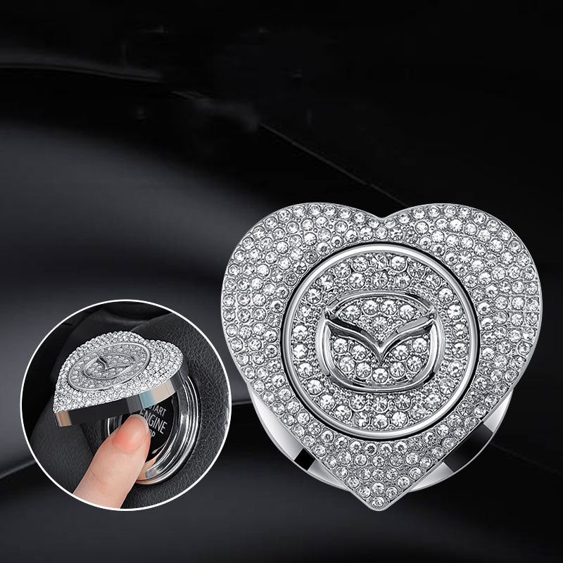 Hot sale 2025đ„ZaĆĄÄitni etui za zagon z enim gumbom, okraĆĄen z diamanti-SI