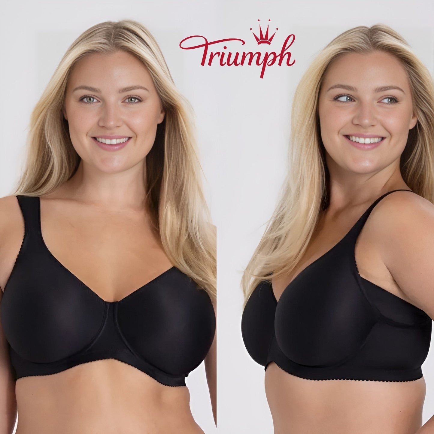 Triumph - (3 pakuotės) Paprasta pilno kaušelio push-up liemenėlė-LT