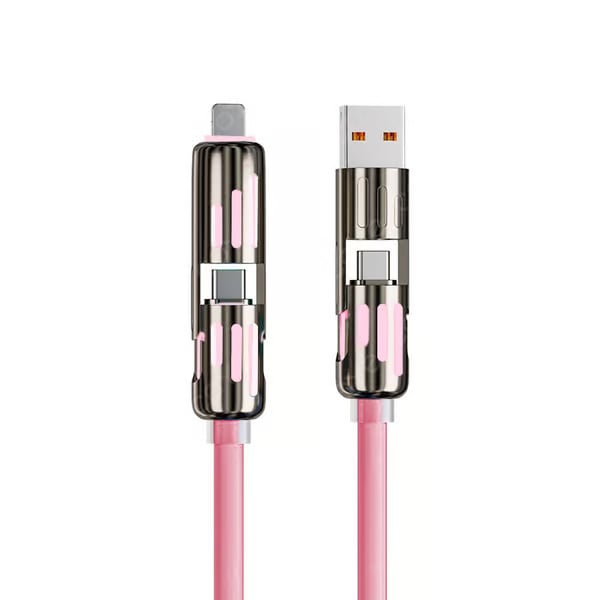🔥4 v 1 USB polnilni kabel, hitro polnjenje⚡-GR