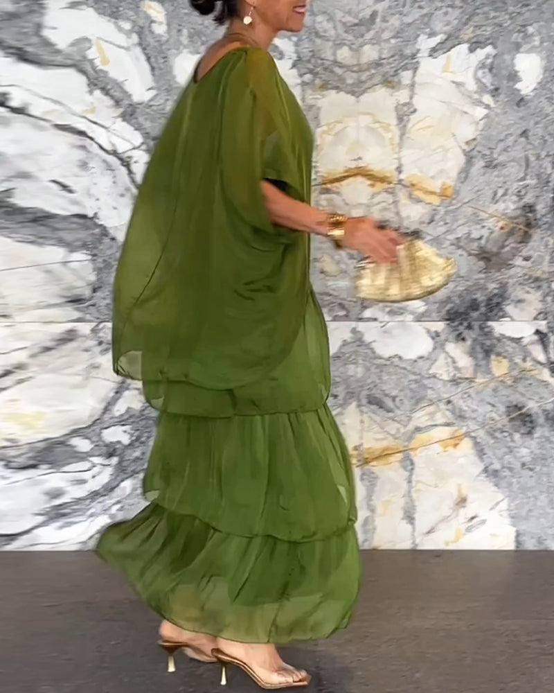 💕Vroča razprodaja za materinski dan – ohlapne obleke v umetniškem slogu💕-SI