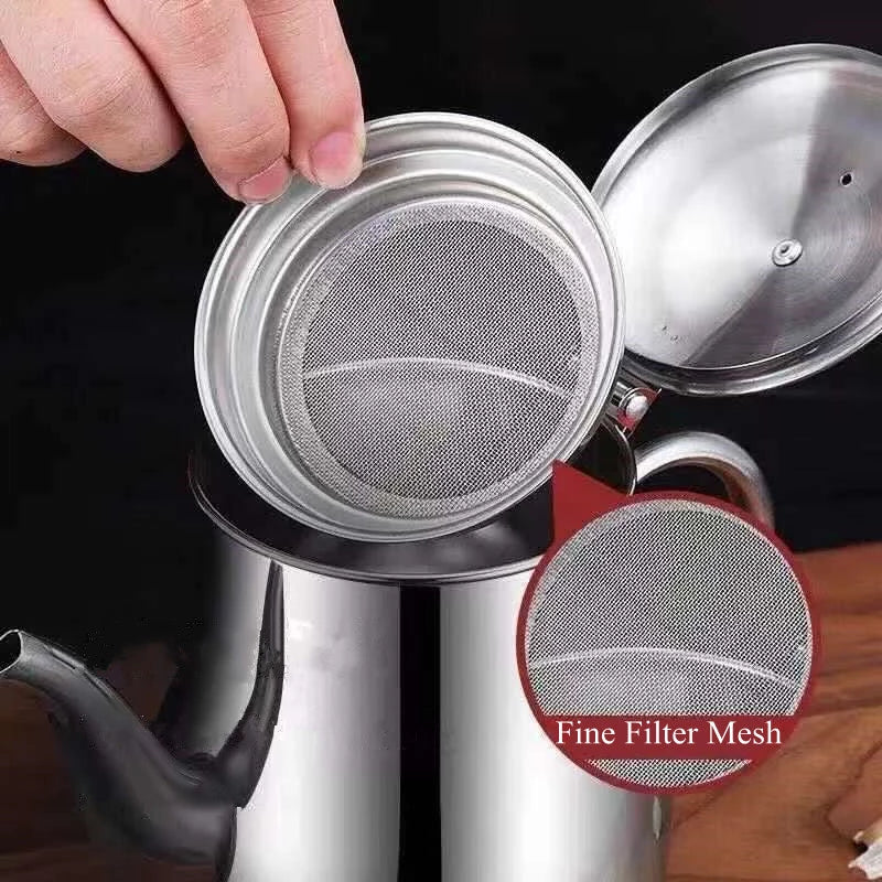 Recipiente del filtro de aceite de acero inoxidable