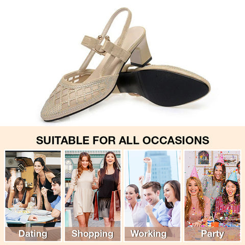 ✨Naredijo vas bolj elegantne in selfietnene💟Vintage sandali z visokim peto-SI