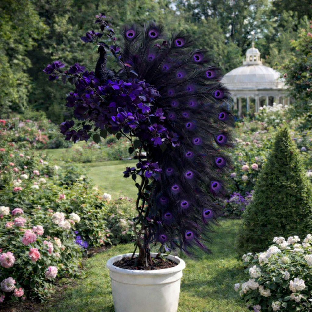 🦚Peacock Bougainvillea sėklos – Papuoškite savo sodą elegantiškais povo žiedais-LT