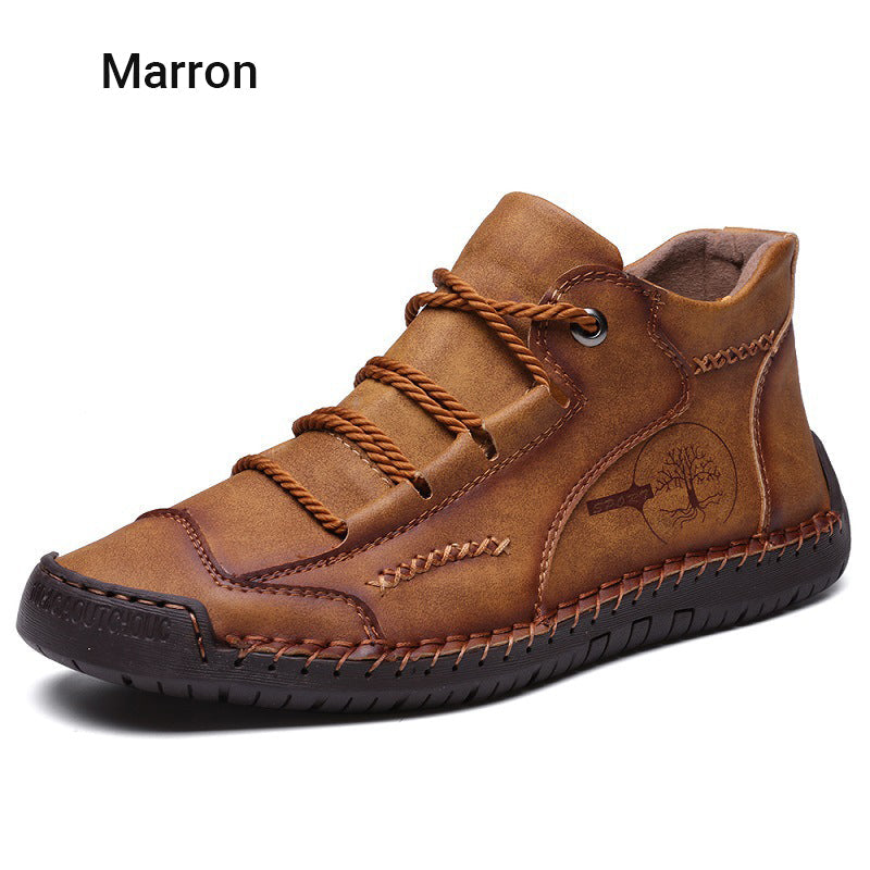 【Hecho a mano】Zapatos de exterior de cuero genuino🔥-ES