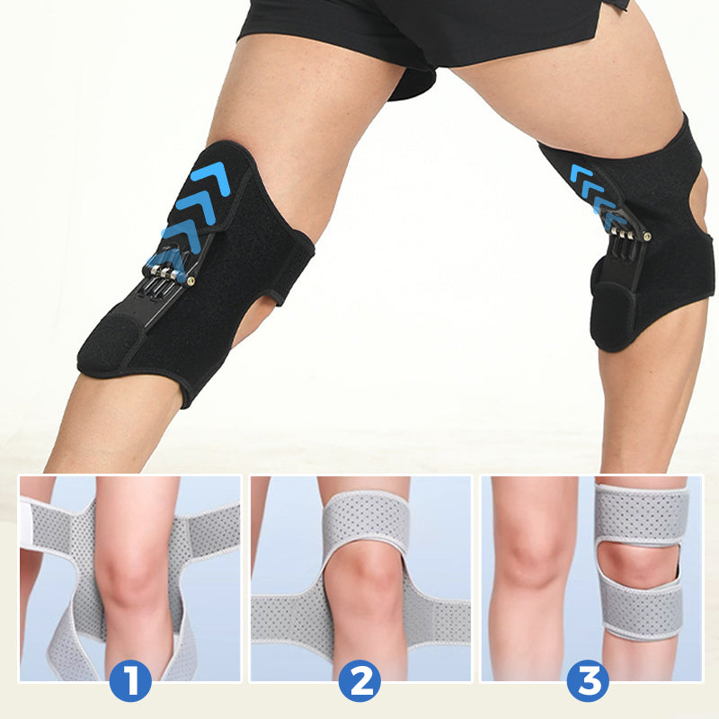 【M-XL】🏃♂️Reguliuojamas kelio įtvaras sportui-LT