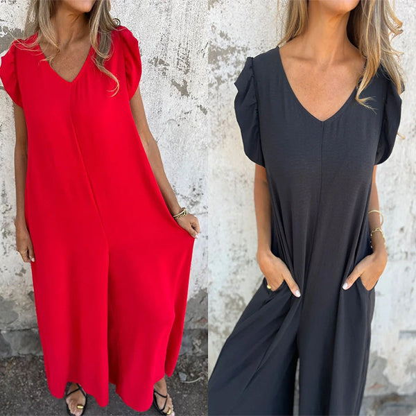 ✨ Novedad 2025 Vestido de mujer con escote en V y estampado de leopardo-ES