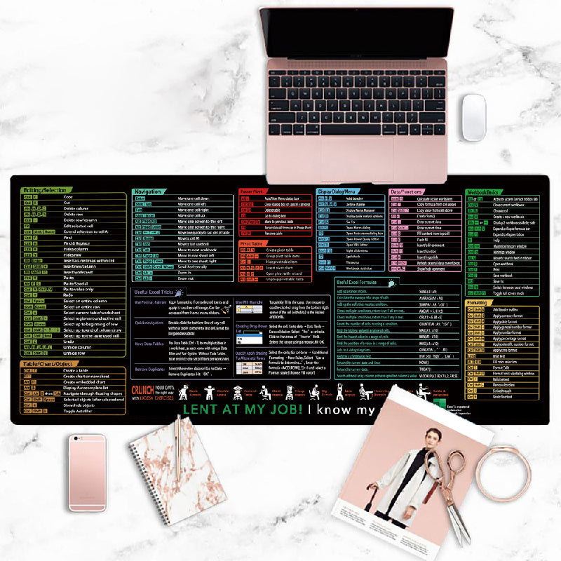 🔥 Atsparus dėmėms, neslystantis stalo kilimėlis biurams 🧠💻-LT