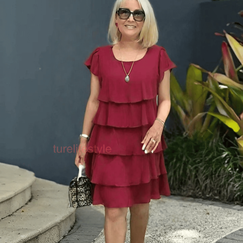 🔥 Ženska obleka Laisvalaikio su raukiniais-LT