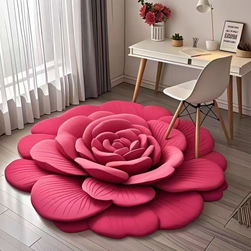 🔥 Oferta especial 🌺 Alfombra de suelo diatomeas con diseño floral-ES
