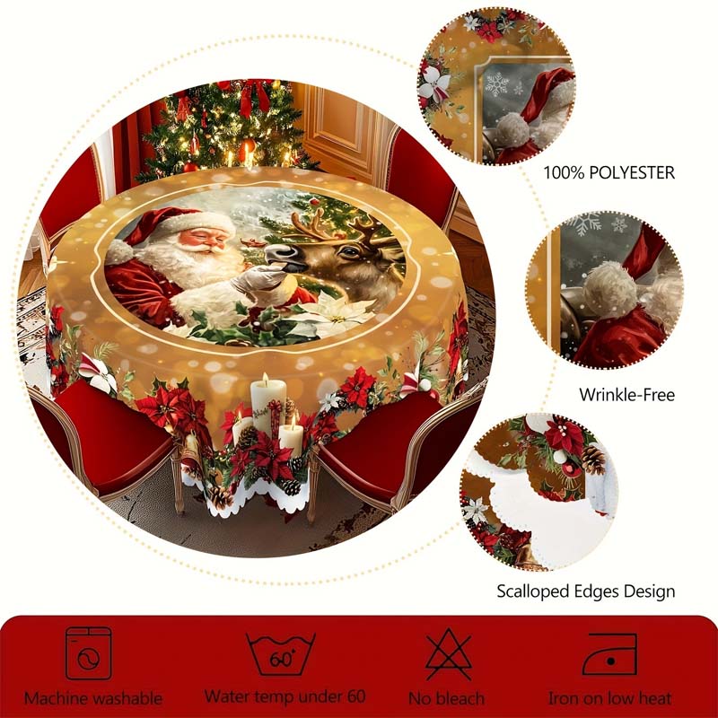 šš
Mantel navideƱo decorativo-ES
