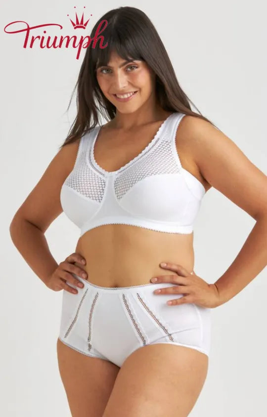 Triumph - Σετ 3 τεμαχίων 🔥 Άνετο σουτιέν από δαντέλα με στάμπα-GR