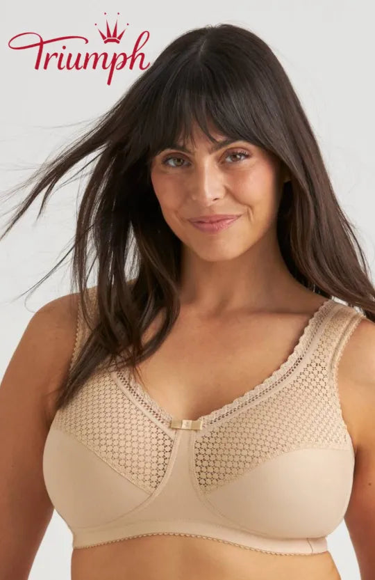 Triumph - Σετ 3 τεμαχίων 🔥 Άνετο σουτιέν από δαντέλα με στάμπα-GR