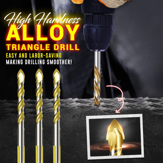 Trikampio formos grąžtas iš didelio kietumo volframo plieno-LT