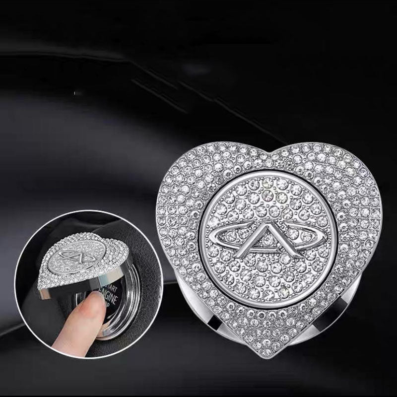 Hot sale 2025🔥Zaščitni etui za zagon z enim gumbom, okrašen z diamanti-SI 