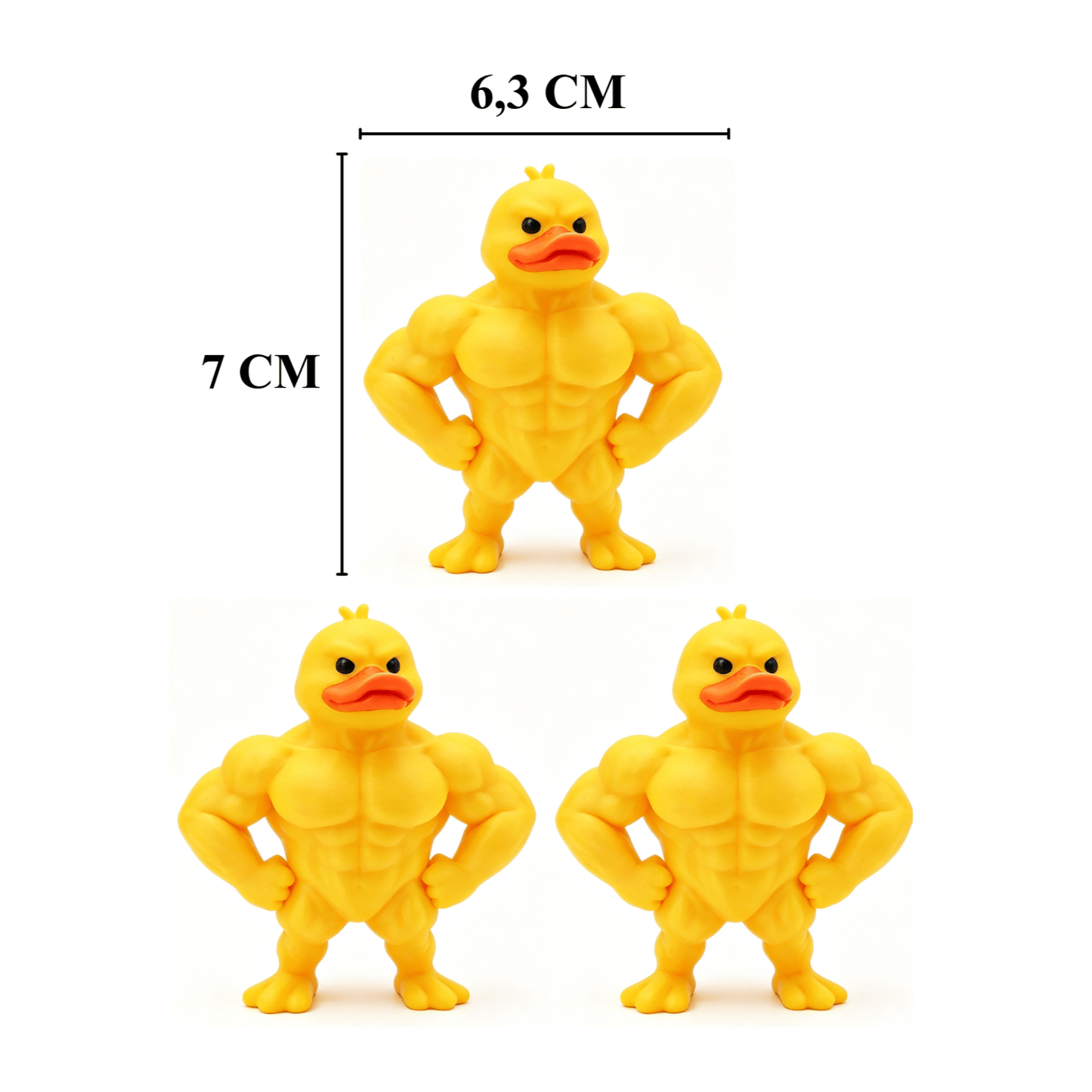 😠 Figurica jezne race za mizo – Dodajte svoji mizi pridih predrznosti! 🐥-SI
