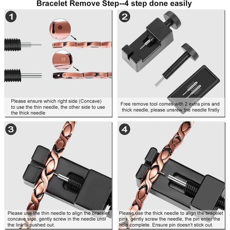 Μαγνητικό βραχιόλι από χαλκό —— Ανακουφίζει από την κόπωση και προάγει την κυκλοφορία του αίματος-GR