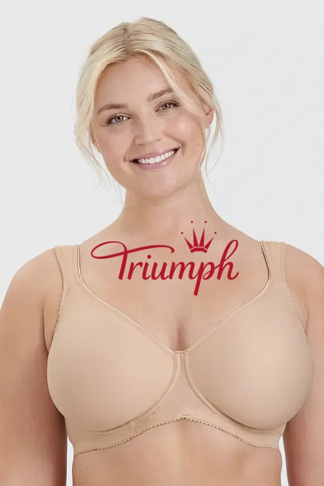 Triumph - (4 kosi) Push-up modrček z velikimi košaricami-SI