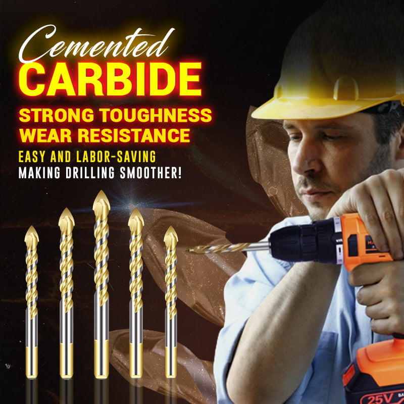 Trikotni sveder iz volframovega jekla visoke trdote - GR 