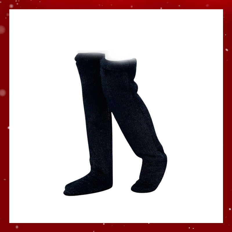 Κάλτσες με γόνατο από κάτω χήνας για τα Χριστούγεννα-GR