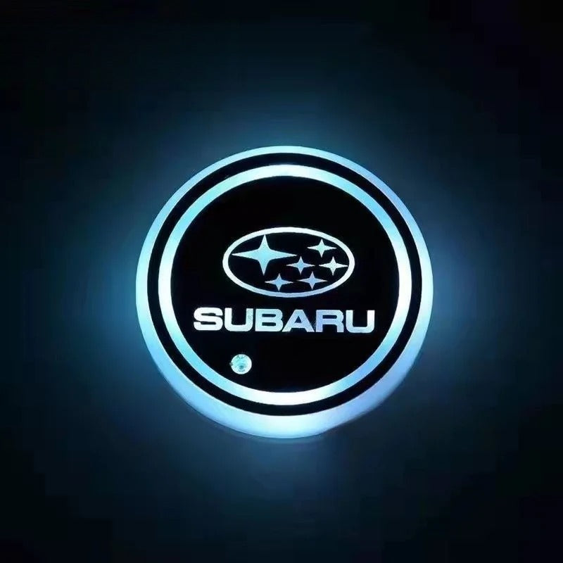 2 posavasos LED para coche-ES