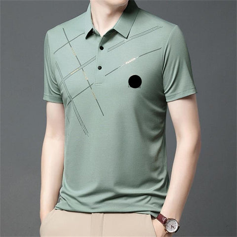 ✨Moška svilena srajca Ice Stretch-GR