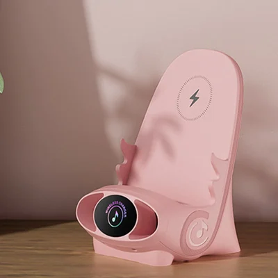 Višenamjenski držač za mobilni telefon s brzim bežičnim punjačem-HR