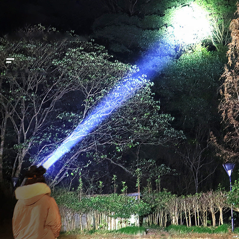 Υπερβολικά φωτεινός επαναφορτιζόμενος φακός κεφαλής υψηλής ισχύος-GR