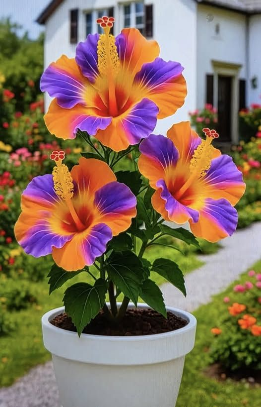 Rijetke lukovice hibiskusa – u saksiji, na balkonu, zimska sadnja-HR