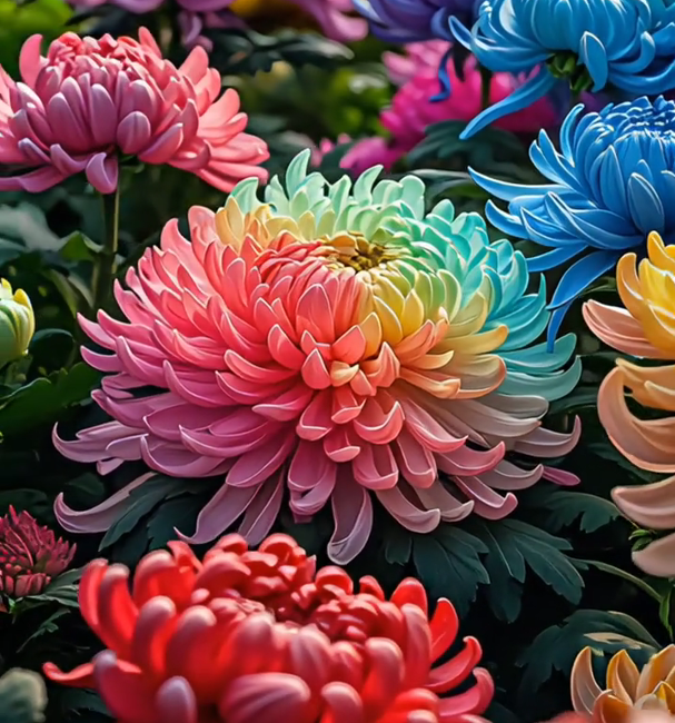 🌸Semillas de peonía de flor de crisantemo-ES