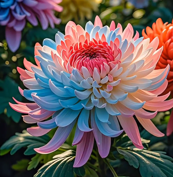 🌸Semillas de peonía de flor de crisantemo-ES