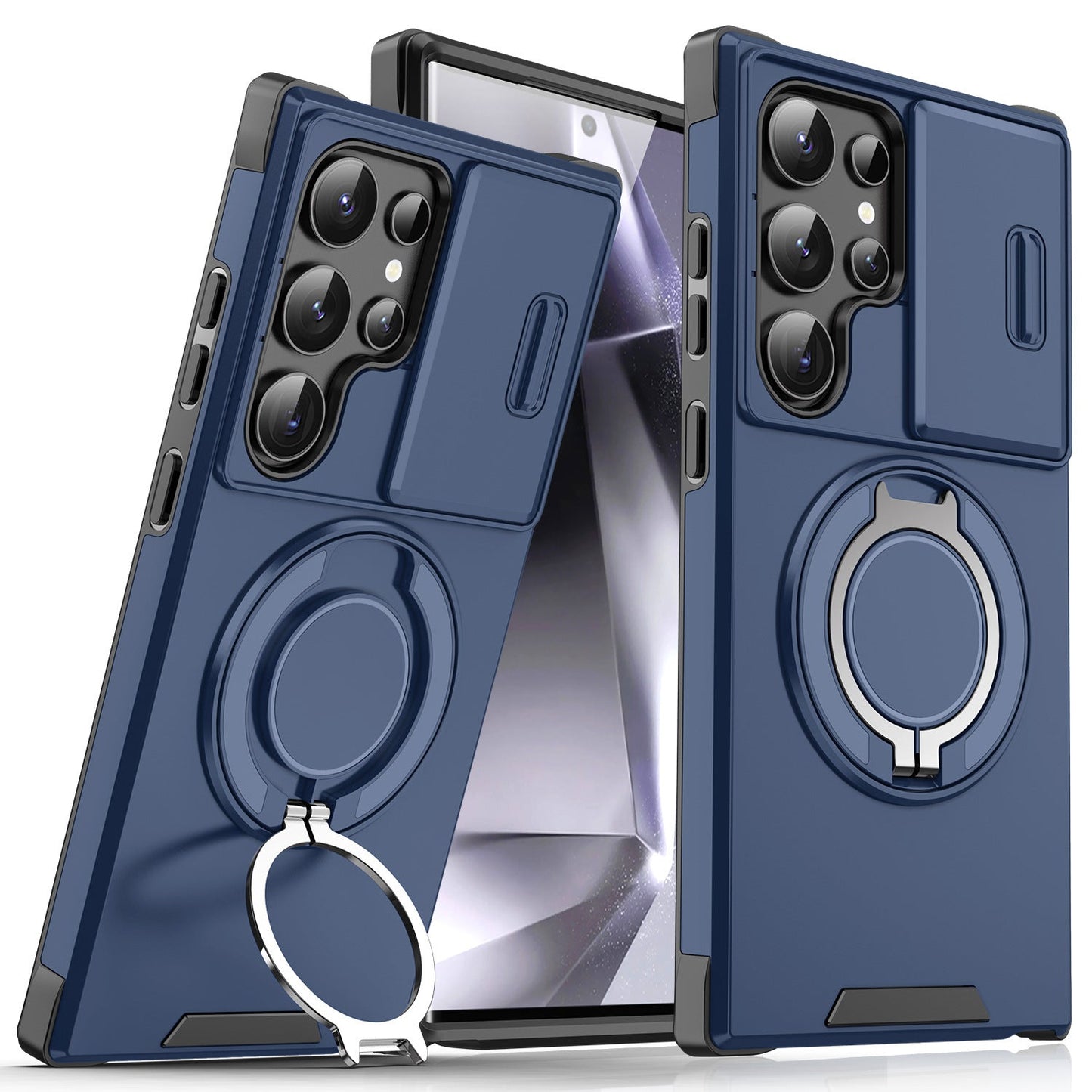 📱Measureable Premium Armor maska s postoljem za Samsung Galaxy S seriju-HR
