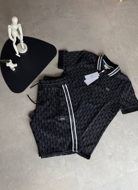 Μοντέρνο και ευέλικτο casual σορτς με κοντό μανίκι-GR