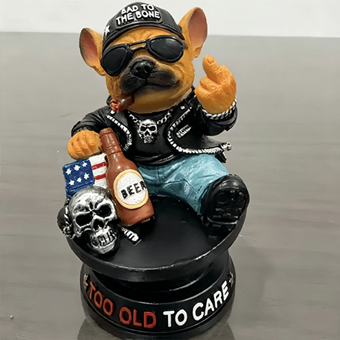 Niurzganti „per sena, kad rūpintųsi“ bobblehead – smagi spyruoklinė automobilio prietaisų skydelio dekoracija-LT