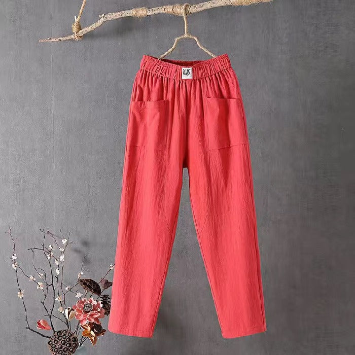 🔥2025 Nuevos pantalones anchos de mujer-ES