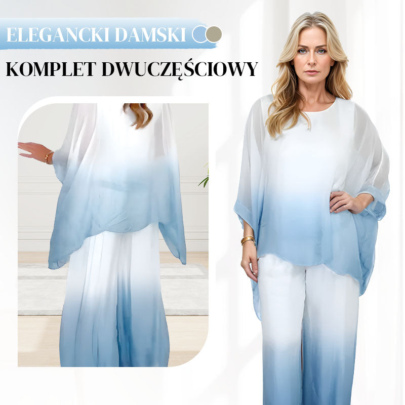 Elegantni ženski dvodelni komplet-LT 