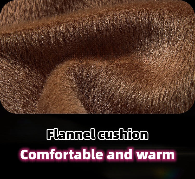 Κοντό βελούδινο μαξιλάρι για χειμερινά καθίσματα αυτοκινήτου-GR